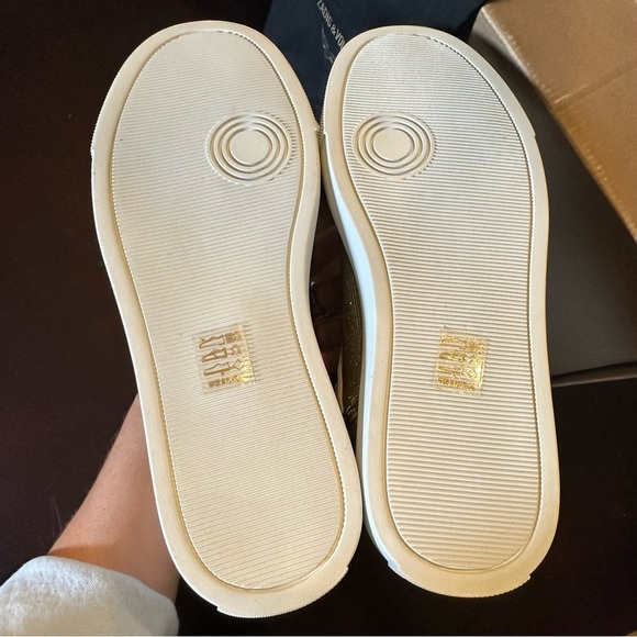 NIB  ZV1747 High Flash Sneakers Size 39 Hightops Silver MSRP $448 Sparkle 8 - Picture 11 of 13